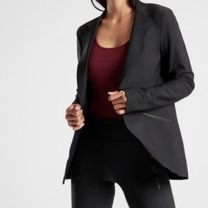 Athleta | Interstellar Blazer Jacket, Black, 8